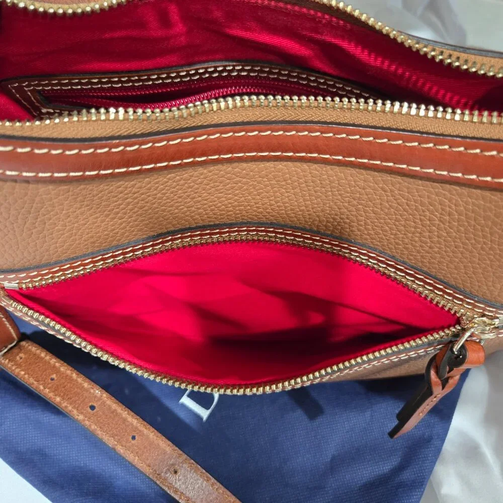 Dooney & Bourke Caramel Presley Crossbody